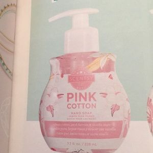 Scentsy pink cotton hand soap